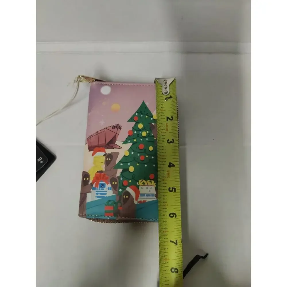 Copied - Loungefly Star Wars Jawa Xmas Tree Wallet Brown - Picture 11 of 12